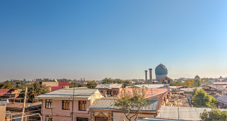 Fototapeta na wymiar Samarkand cityscape, Uzbekistan