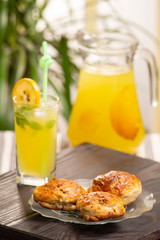 lemonade and pastry