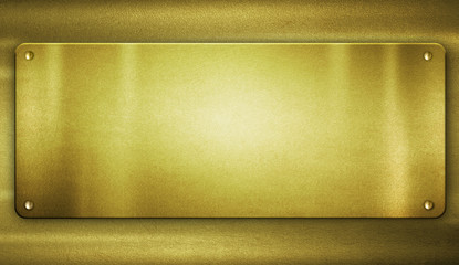 Obraz premium golden metal template.Gold background.