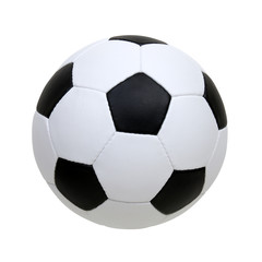 Fototapeta premium soccer ball white