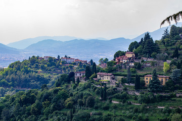 Fototapeta na wymiar Italian Alps in Bergamo. Lombardy. Italy.