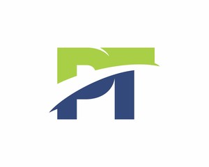 PT Letter Logo Icon 003
