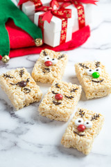 Reindeer Rice Krispie Treats