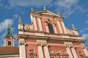 Franziskanerkirche in Ljubljana