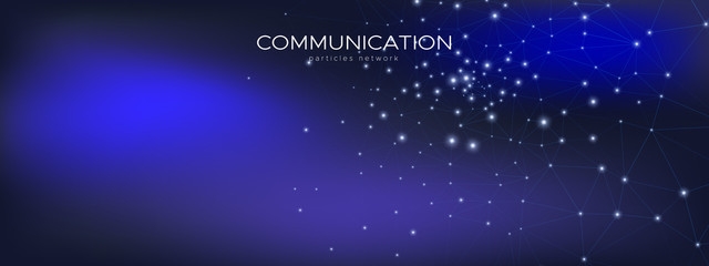 Obraz premium Futuristic Technology Digital. Big Data Server. 