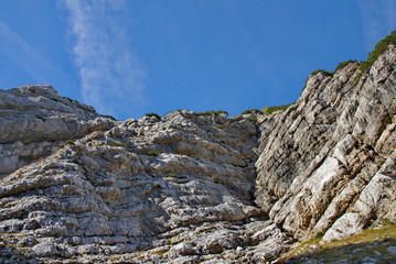 Julische Alpen in Slowenien südlich von Kranjska Gora