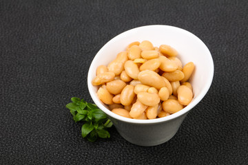 Baked white bean