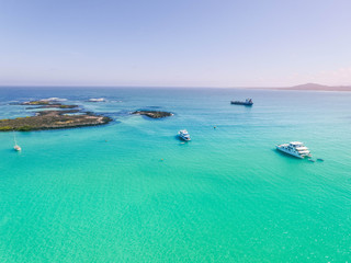 Isabel Island - Galapagos Islands, Ecuador. Aerial shot