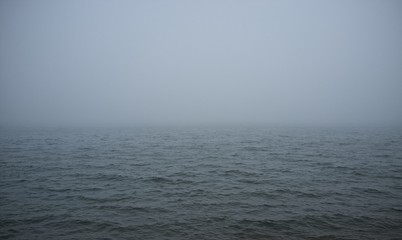 sea and fog