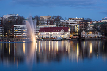 Lappeenranta at night