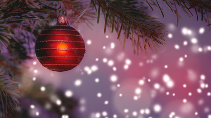 Obraz premium weihnachtskarte