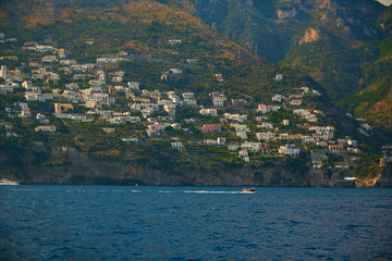 travel in Italy series - view of beautiful Amalfi