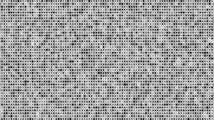 Triangle pattern halftone triangle pattern. Gradient background halftone dots.  Black and white texture.