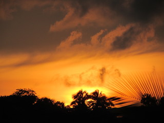 atardecer