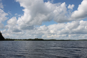 clouds over the leake