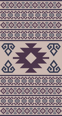 Obraz premium textile pattern design with motif