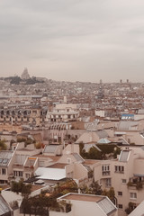 Fototapeta premium Paris. View of the city roofs.