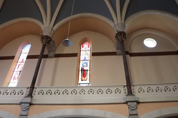 Eglise Notre Dame de Pipet dans la ville de Vienne - Département Isère - France 