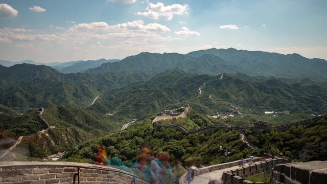 The Great Wall of Badaling overview 1