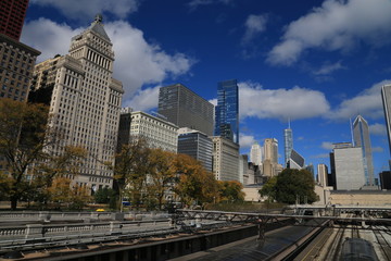Fototapeta na wymiar Chicago City