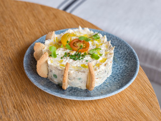 Spanish cuisine, russian salad