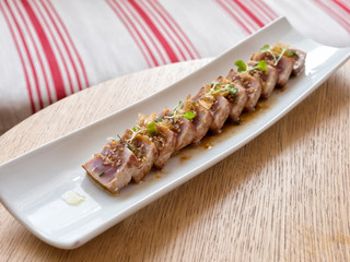 Spanish cuisine, Tataki from tunny