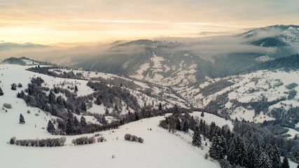 Fototapeta premium Beautiful bewitching view of mountains and rocks