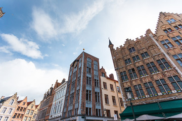 Obraz premium Grote Markt square in Brugge, Belgium