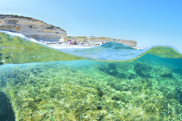 Malte : falaises et eaux cristalines de Saint Peter's pool