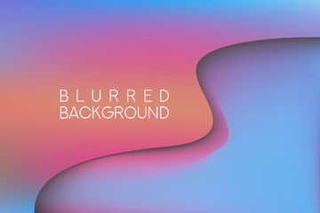 Modern colorful flow poster. Wave 3D surface shape on multycolor background.