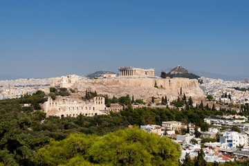 Acropolis of Athens and the Parthenon