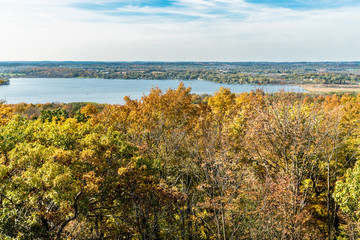 View from Pike Lake State Park Observation Tower