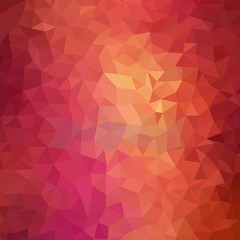 red illustration. polygonal style. abstract vector background. eps 10