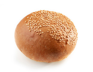 bread bun with sesame seeds