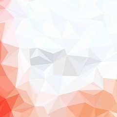 red and white triangle. abstract geometric background. polygonal style. eps 10