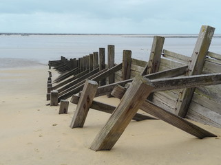 bench on the beach