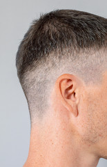 Obraz premium human era detail macro close-up shot