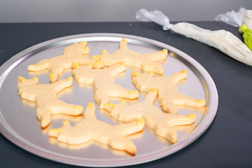 Unicorn sugar cookies