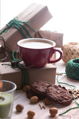 Gifts and Christmas decor