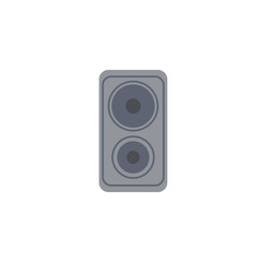 Fototapeta na wymiar Isolated music speaker flat design