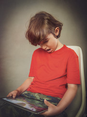 Fototapeta premium young addiction and online danger concept