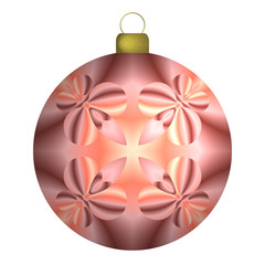 christbaumkugel  mit Ornamenten