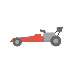 Isolated car icon flat design