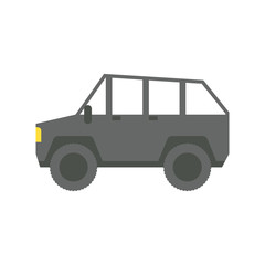 Isolated car icon flat design