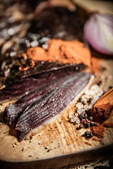 Goose ham prosciutto