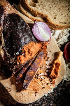 Goose ham prosciutto