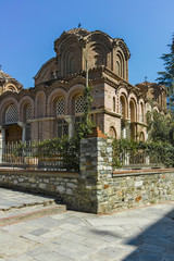 Fototapeta na wymiar Byzantine Church of St. Catherine in city of Thessaloniki, Greece