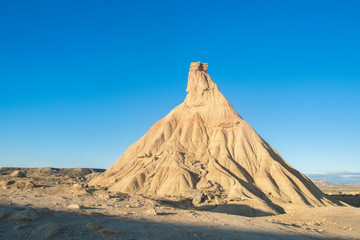 Bardenas Reales desert in Navarra, Spain