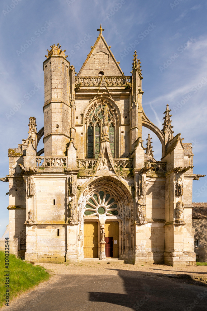 Wall mural église