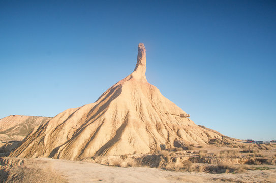 Bardenas Reales desert in Navarra, Spain